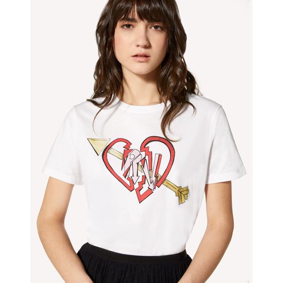 REDValentino Love and Rock Design Exclusive Limited-Edition T-Shirt – Size XS - Picture 1 of 8